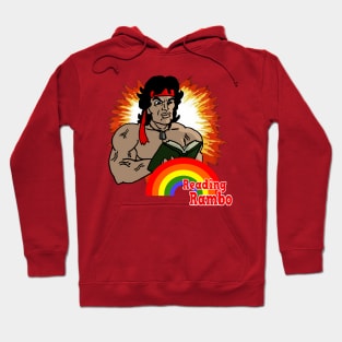 reading rambo (vers 2) Hoodie